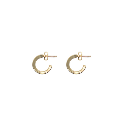 Argollas Amelia 14mm - gold (B)