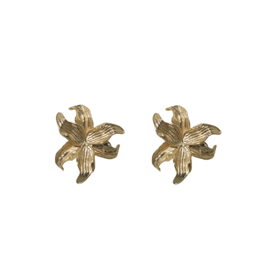 Aros Flor Nala- gold (B)