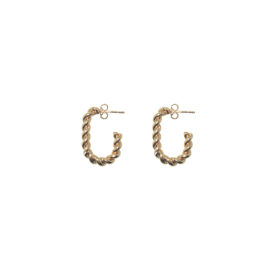 Argollas Samy - gold (B)